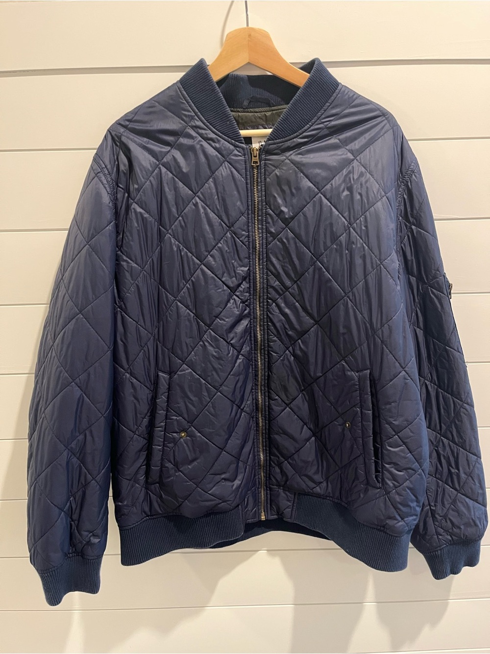 Gap Navy Men Quilted Puffer Jacket Size XL